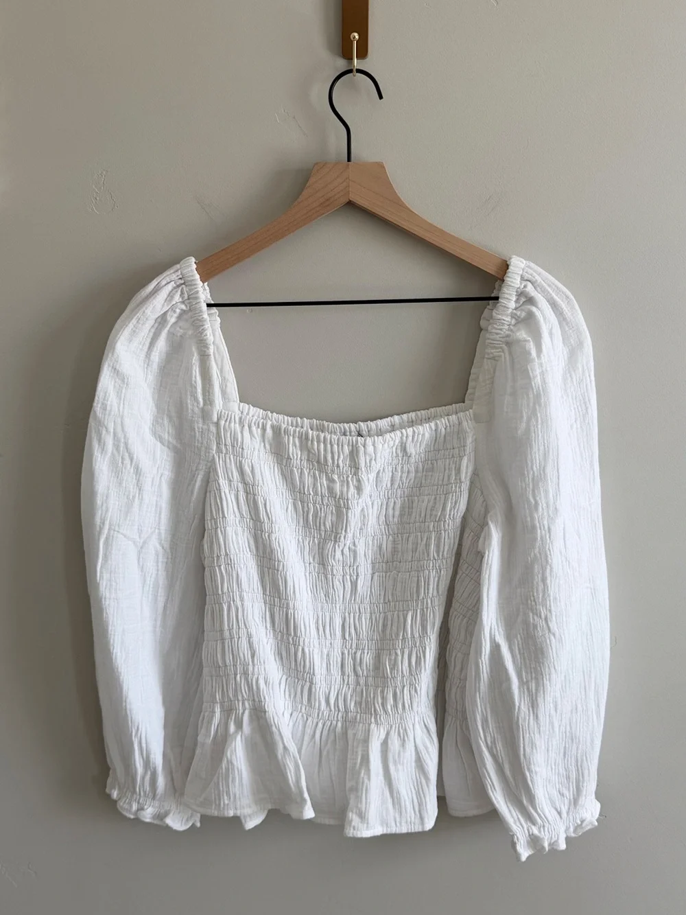 J. Crew lightweight white